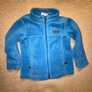 Columbia Vibrant Blue Full-Zip Fleece